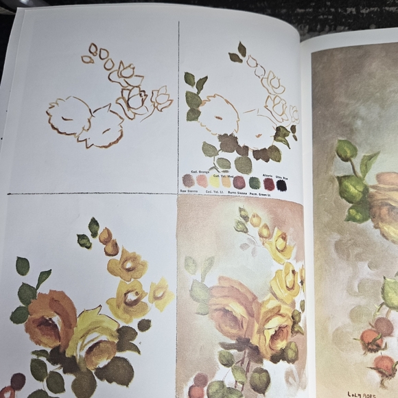 How to Draw and Pain Roses and Other Flowers HT130 Walter Foster Vintage Softcov - Picture 5 of 16